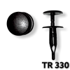 TR330 - 25 or 100 / GM Radiator Air Baffle Push Type Retainer (1/4" Hole)